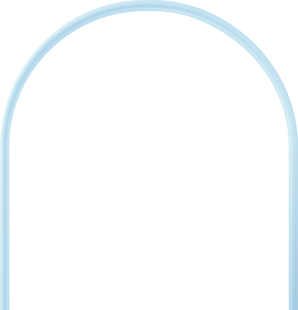 3D Blue Arch